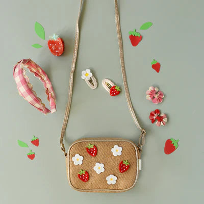 Strawberry hair clip