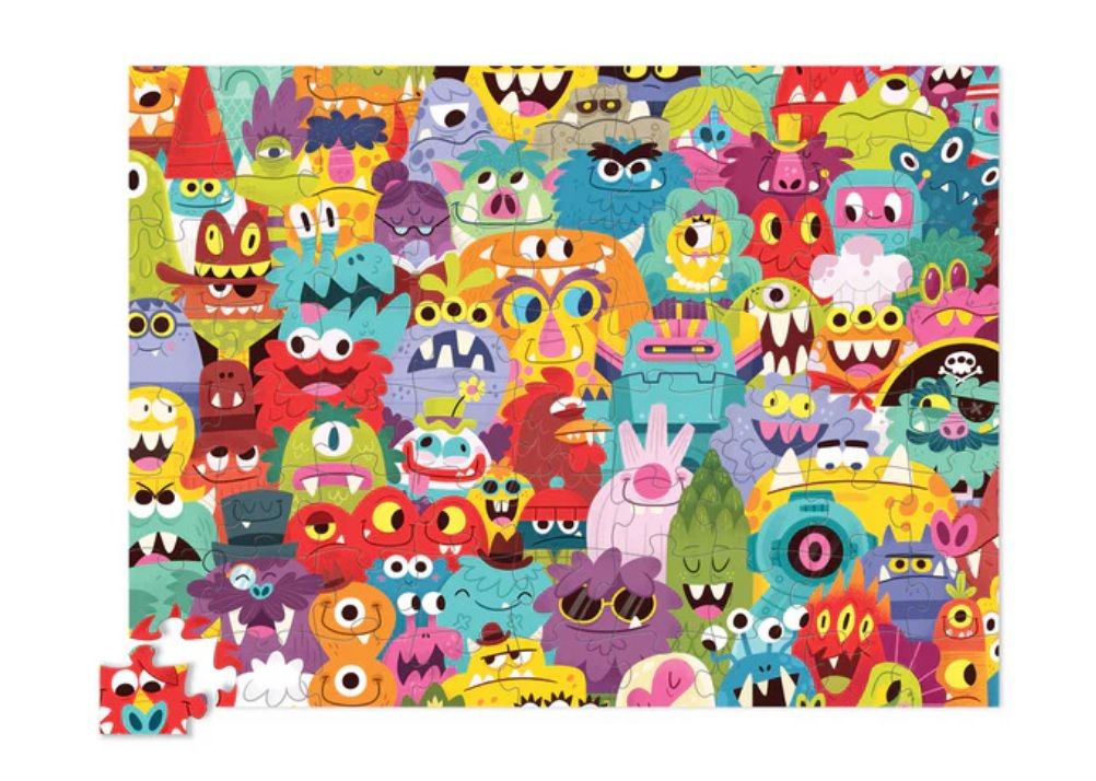 Puzzle - Lots of Monsters