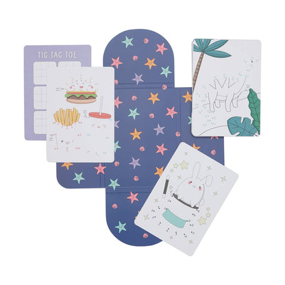 Tarjetas de actividades para unir los puntos