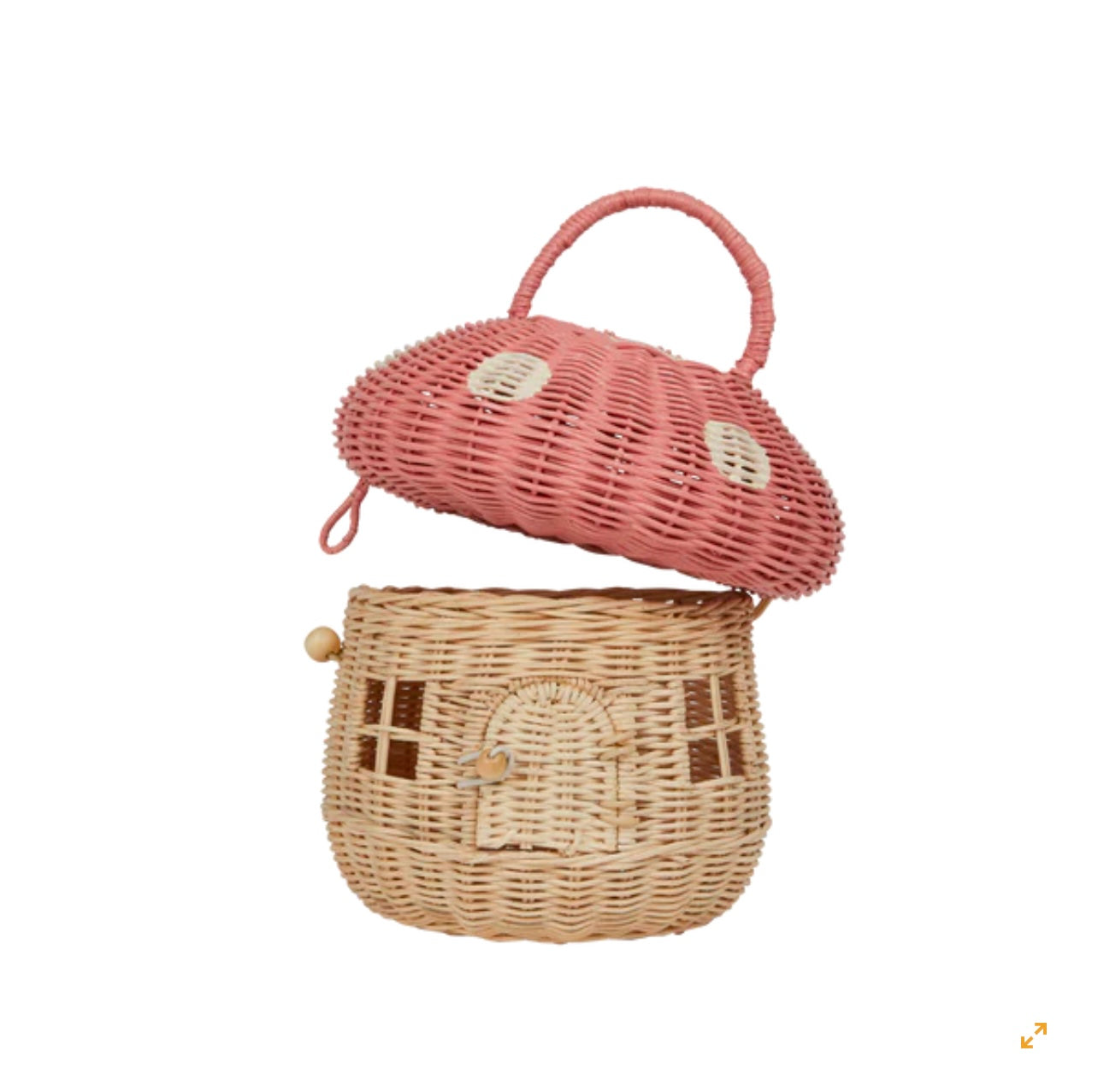 &quot;Mushroom&quot; Basket