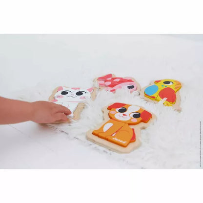 4 Progressive Puzzles - Pet