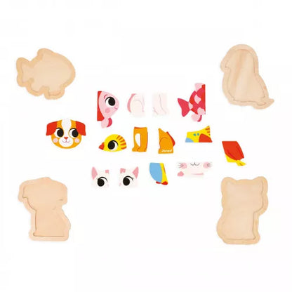 4 Progressive Puzzles - Pet
