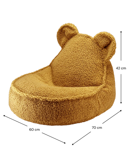 Conjunto Maple Bear Beanbag &amp; Ottoman