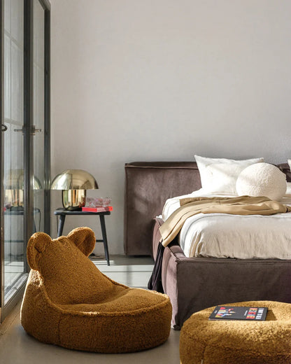 Conjunto Maple Bear Beanbag &amp; Ottoman