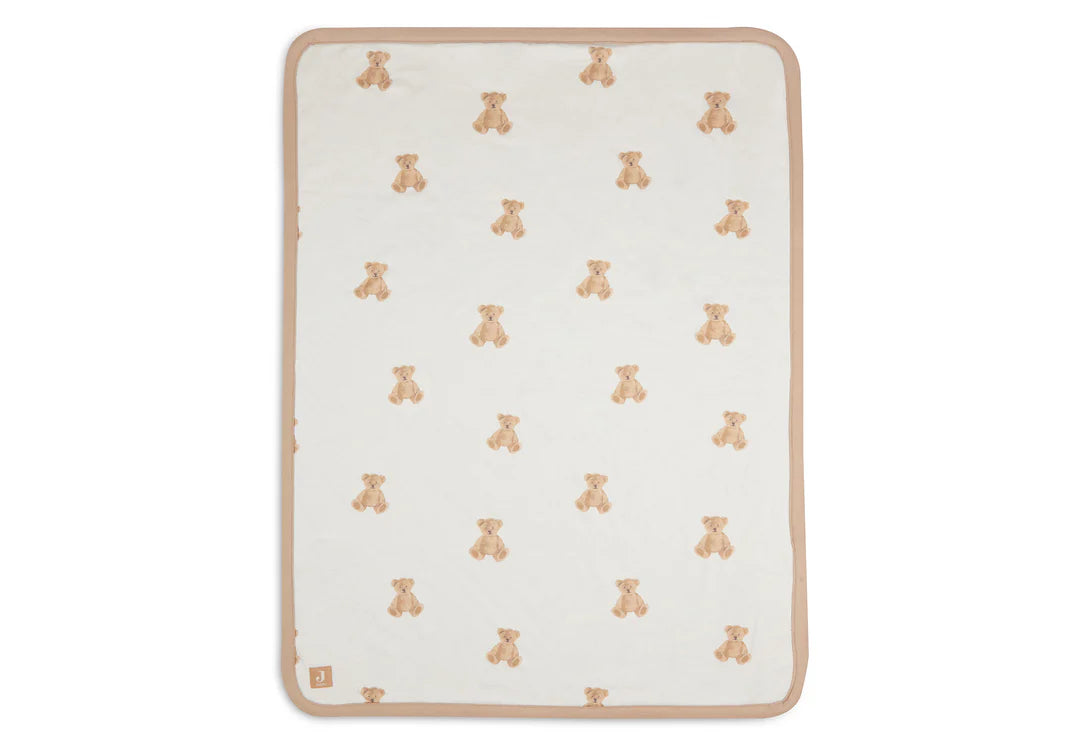 Teddy Bear Crib Blanket