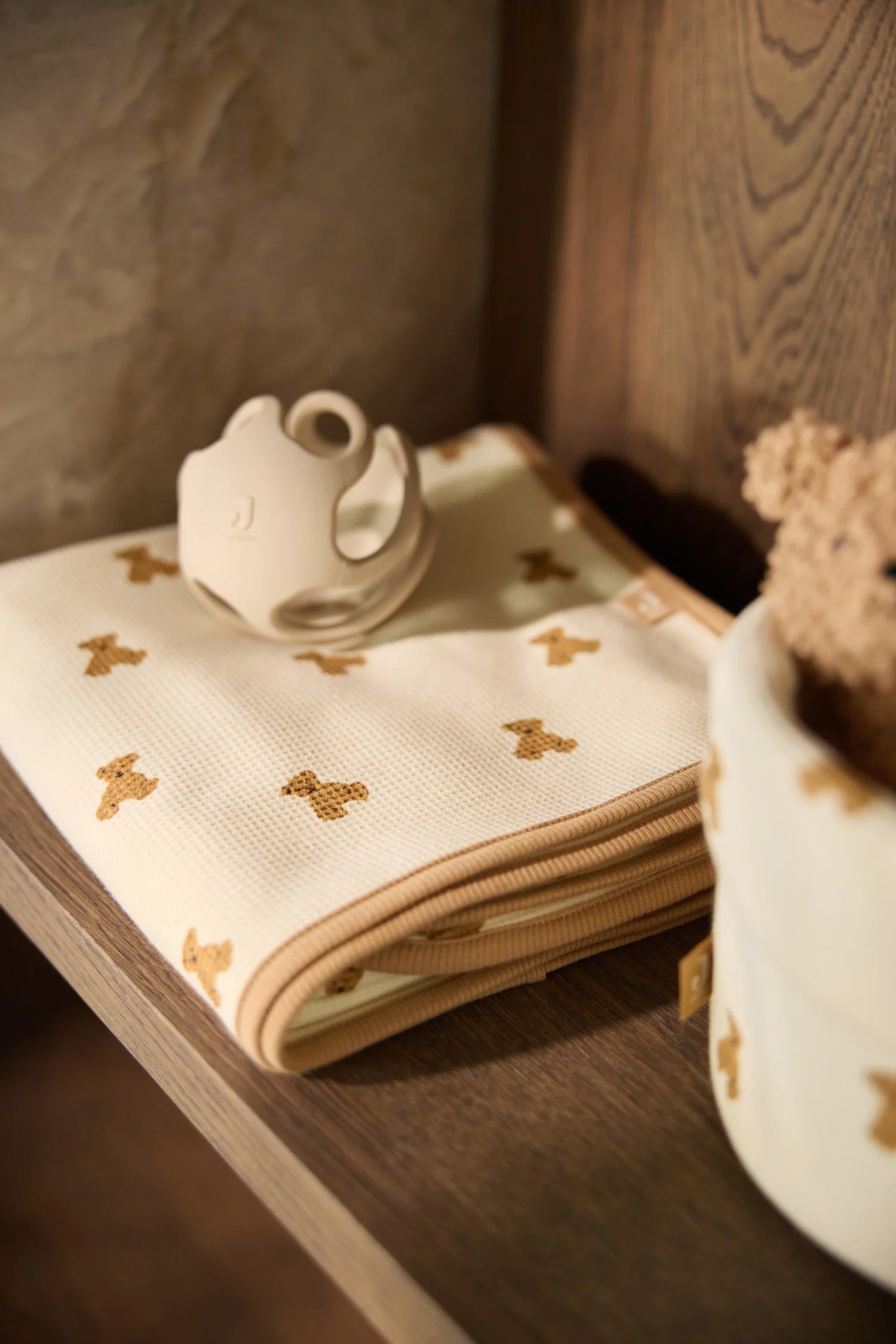Manta Little Waffle – Mini Teddy Bear