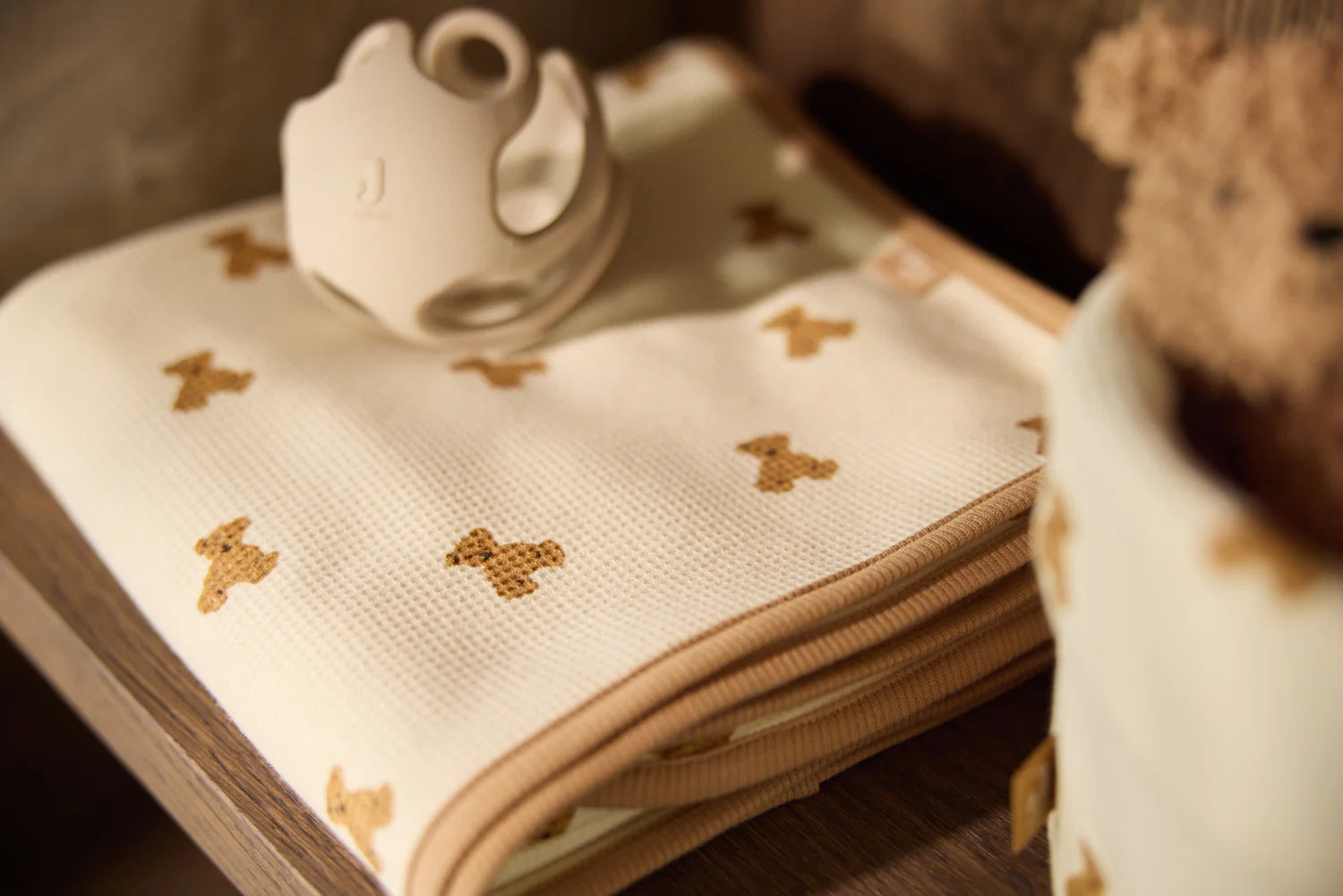 Manta Little Waffle – Mini Teddy Bear