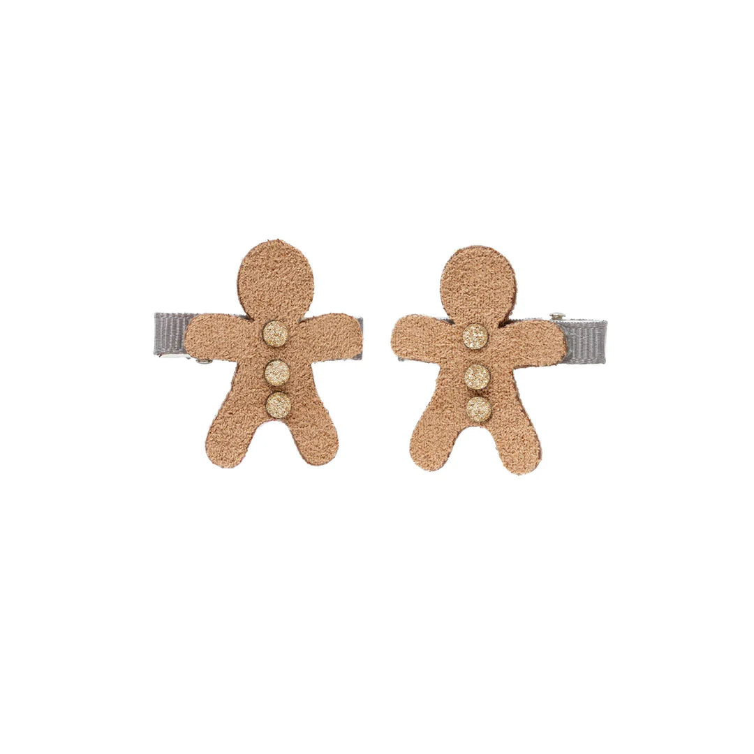 &quot;Gingerbread Man&quot; Hair Clip