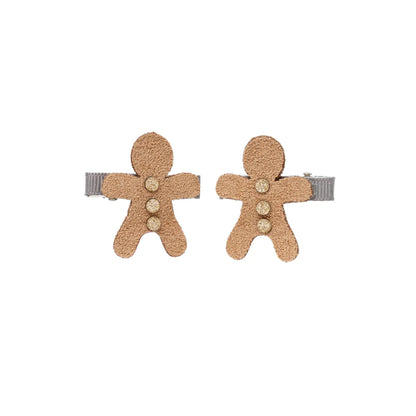 &quot;Gingerbread Man&quot; Hair Clip