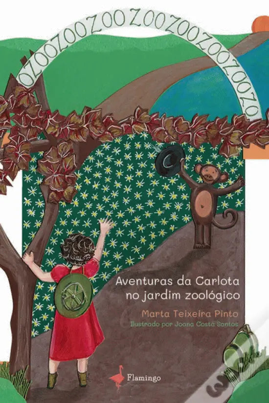 Livro &quot;Aventuras da Carlota no Jardim Zoológico&quot;