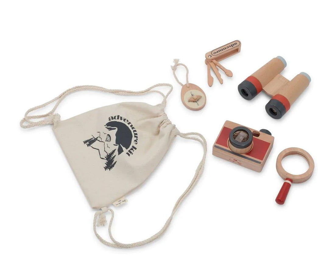 Conjunto de Explorador em madeira