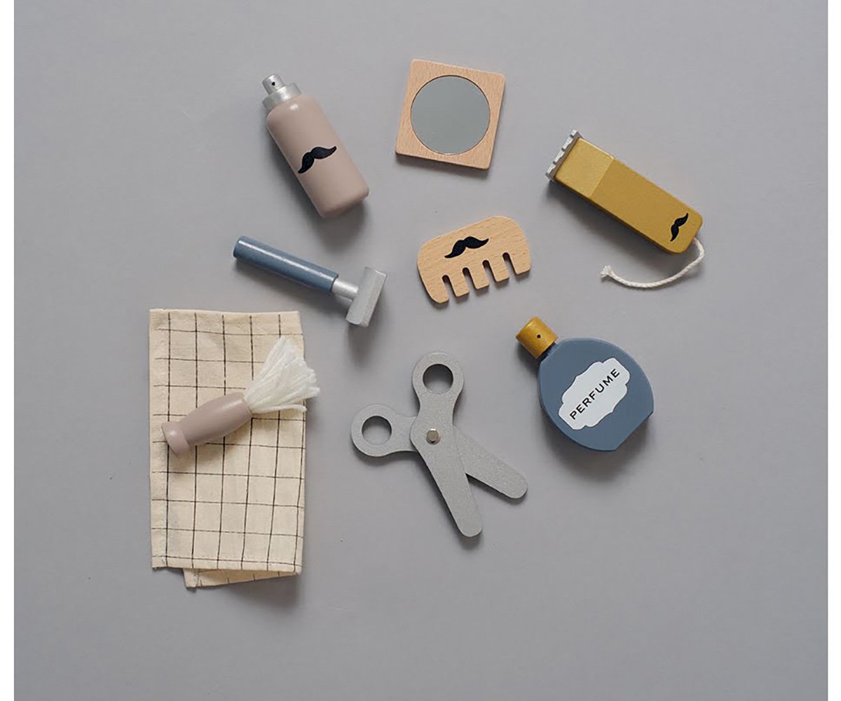 JaBaDaBaDo – Mala de Barbeiro | Kit de Barbeiro Infantil