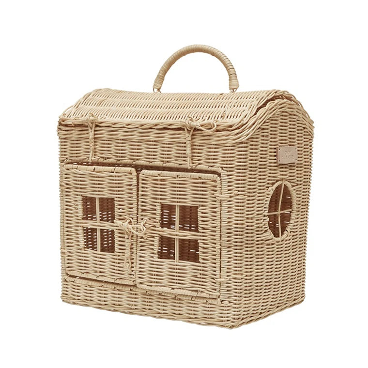 Cesta de mimbre &quot;Casa Club&quot;