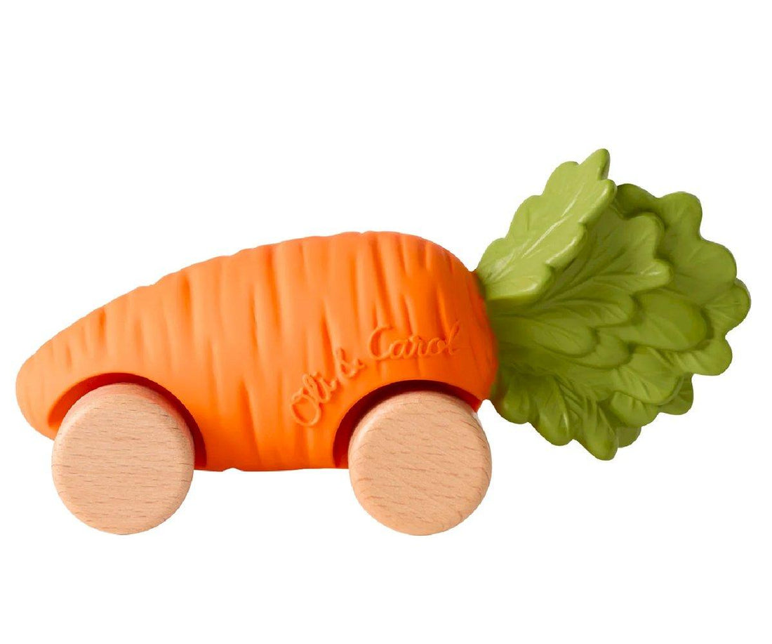 Mordedor e carrinho &quot;Cathy, the carrot car&quot;