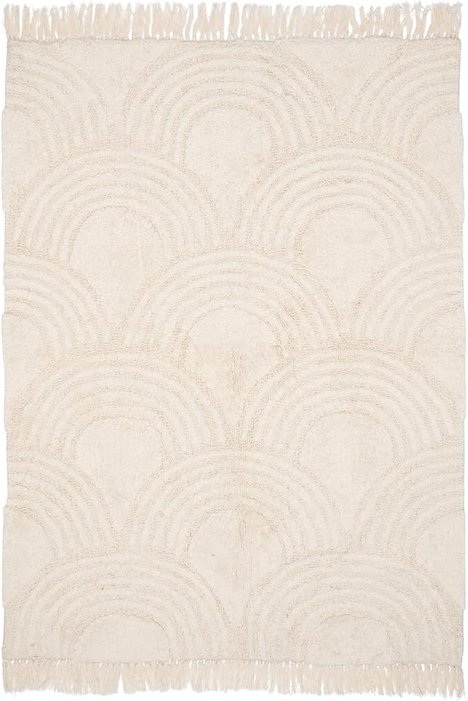 Tapete Little Dutch Arco-Iris Branco
