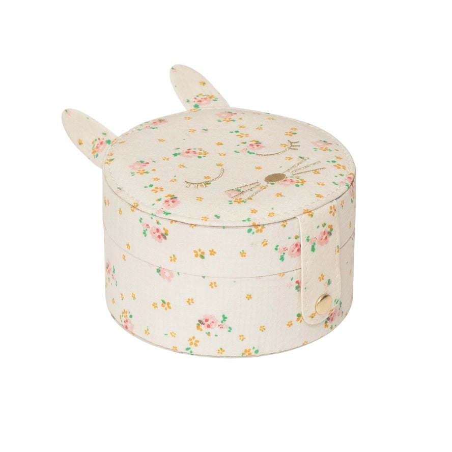 Floral Bunny Jewelry Box