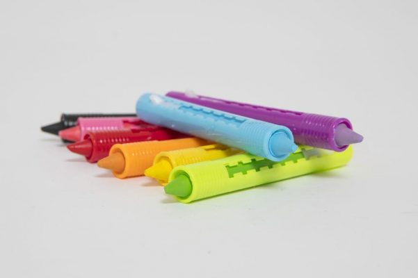 Set of 8 bathtub pencils