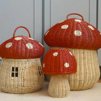 Lámpara de ratán &quot;Mushroom&quot; 