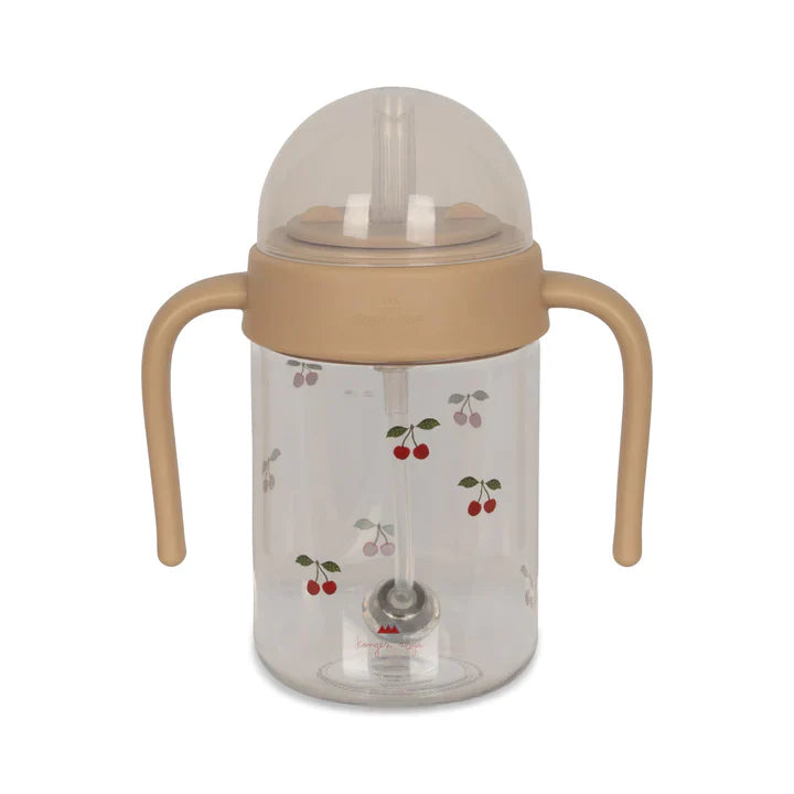 Taza con asas y pajita para bebés