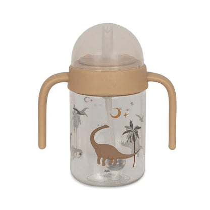Taza con asas y pajita para bebés