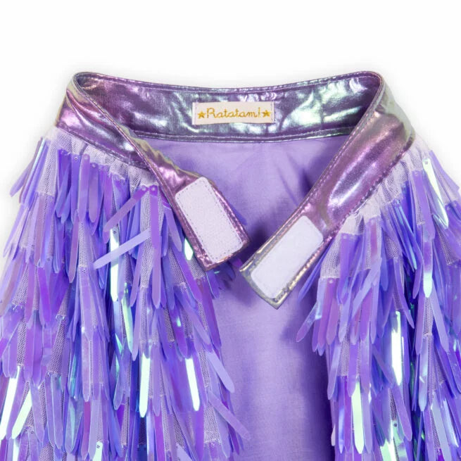 Capa brilhantes violeta