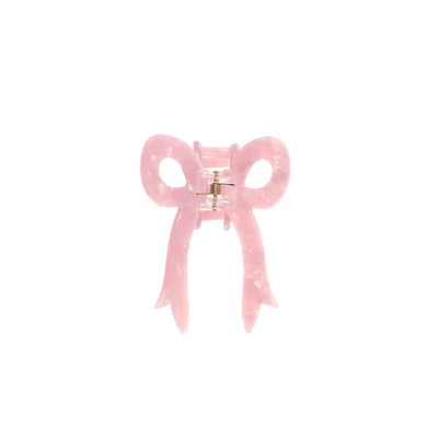 Mola de cabelo - laço rosa