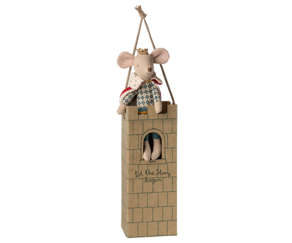 Maileg – Rei Ratinho Papá com Capa e Coroa Real