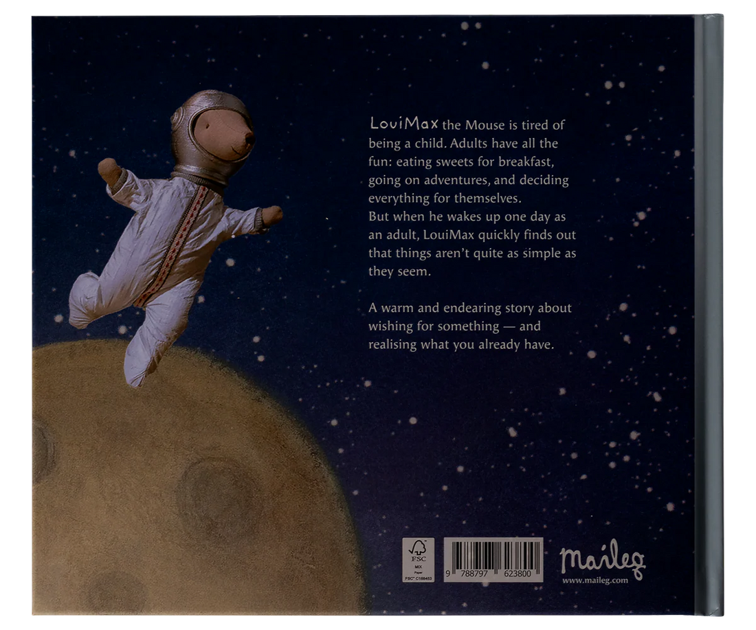 LouiMax Dreams of Being an Adult – Livro Infantil