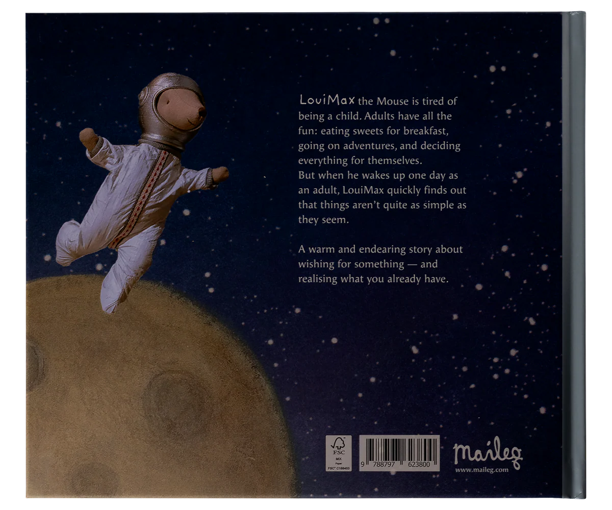 LouiMax Dreams of Being an Adult – Livro Infantil