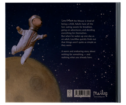 LouiMax Dreams of Being an Adult – Livro Infantil