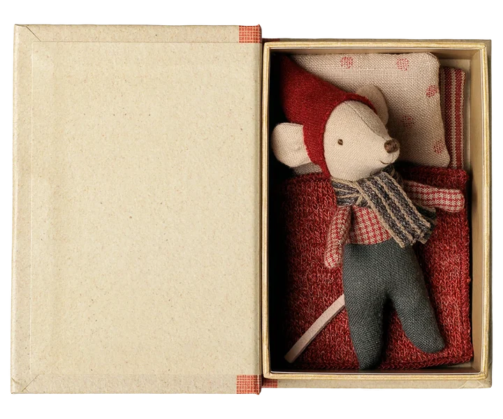 Ratinho bebé de Natal no Livro – Maileg