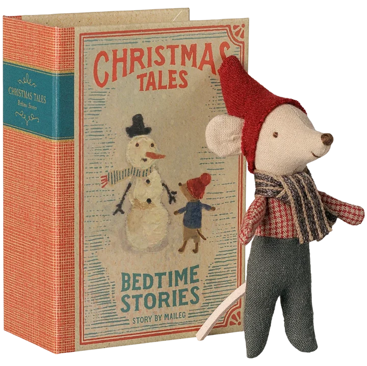 Ratinho bebé de Natal no Livro – Maileg