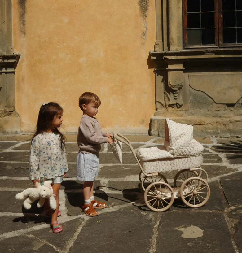 Vintage doll pram