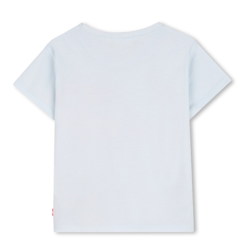 Billieblush Glitter Sequin Short Sleeve T-Shirt