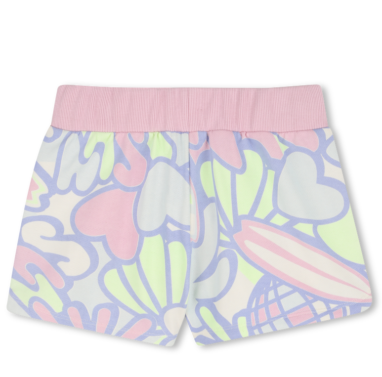 Calções com Estampado Surf -  Billieblush