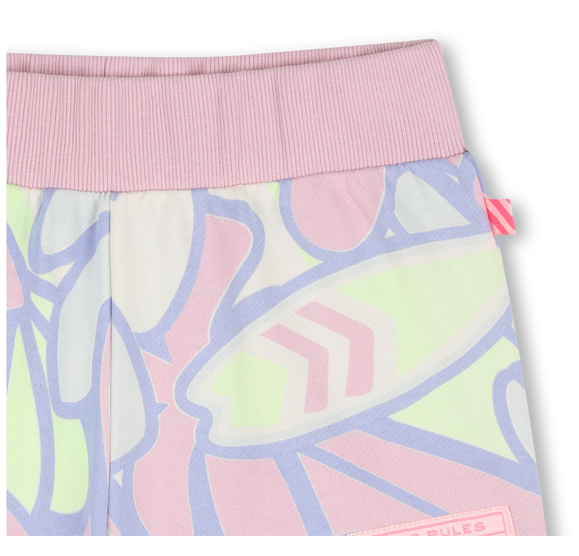 Calções com Estampado Surf -  Billieblush