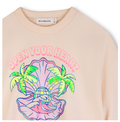 Sudadera con Lentejuelas Brillantes - Billieblush