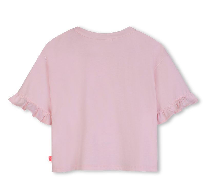 Camiseta de manga corta con volantes - Billieblush