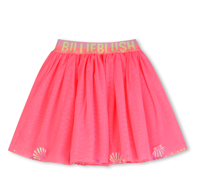 Saia de Tule com Lantejoulas - Billieblush