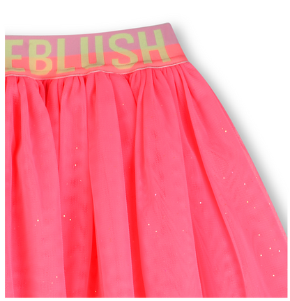 Saia de Tule com Lantejoulas - Billieblush