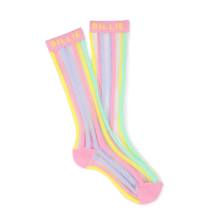 Calcetines de Rayas de Colores - Billieblush