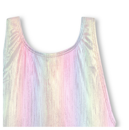 1-Piece Glitter Swimsuit - Billieblush