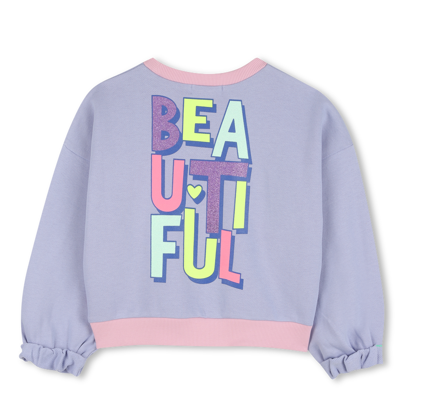 Sequin Sweatshirt - Billieblush