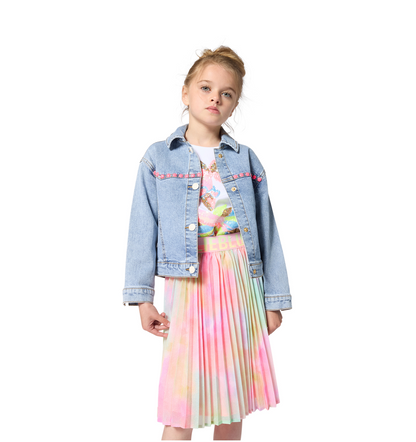 Falda con Vuelo y Brillo - Billieblush