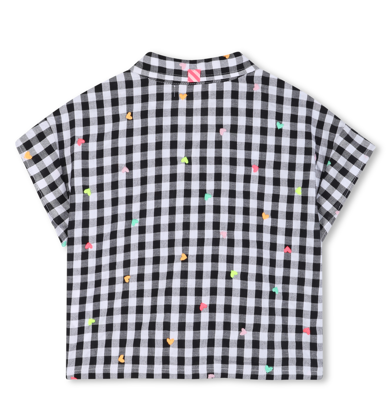 Camisa Vichy y Corazones - Billieblush