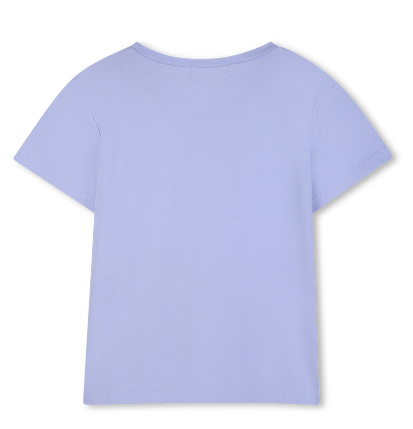 Lilac Short-Sleeved T-shirt - Billieblush