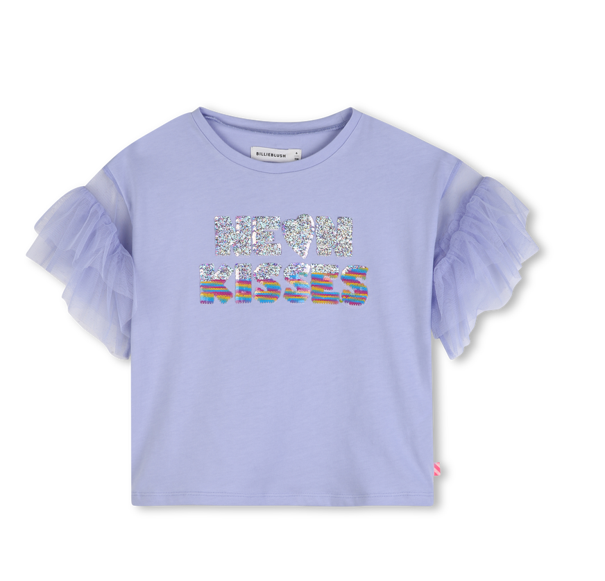 Billieblush Sequin Short-Sleeve T-Shirt