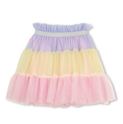 Saia de Tule com Glitter - Billieblush