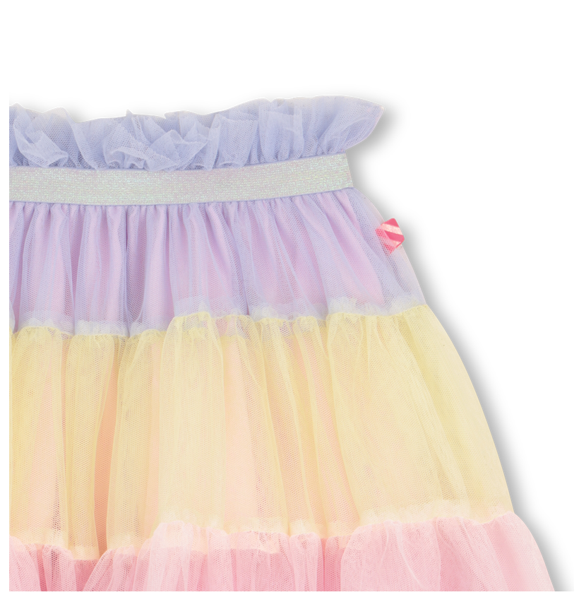 Saia de Tule com Glitter - Billieblush
