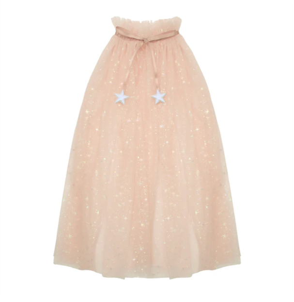 Tulle Cape with Stars